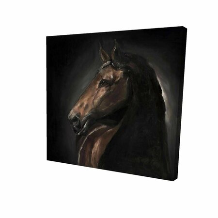 FONDO 12 x 12 in. Spirit The Horse-Print on Canvas FO2779074